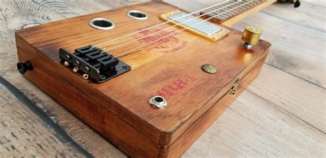 lace acoustic-electric cigar box guitar 3 string|pickups for cigar box guitars.